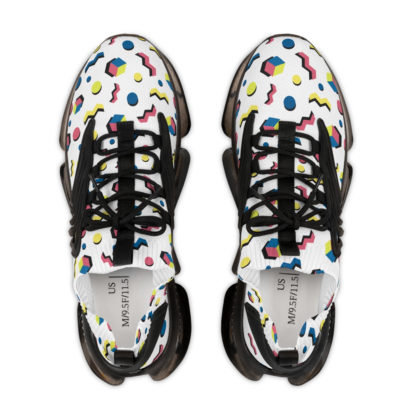 Colorful Patterned Men's Mesh Sneakers | Lightweight and Stylish Athletic Shoes