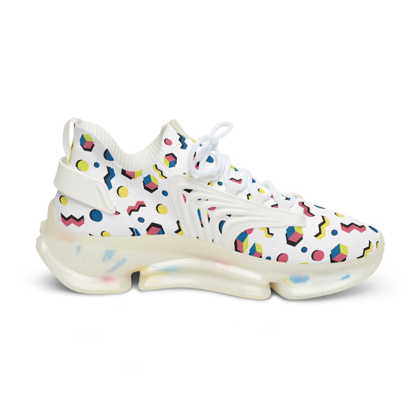 Colorful Patterned Men's Mesh Sneakers | Lightweight and Stylish Athletic Shoes