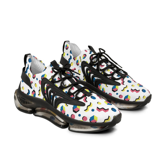 Colorful Patterned Men's Mesh Sneakers | Lightweight and Stylish Athletic Shoes