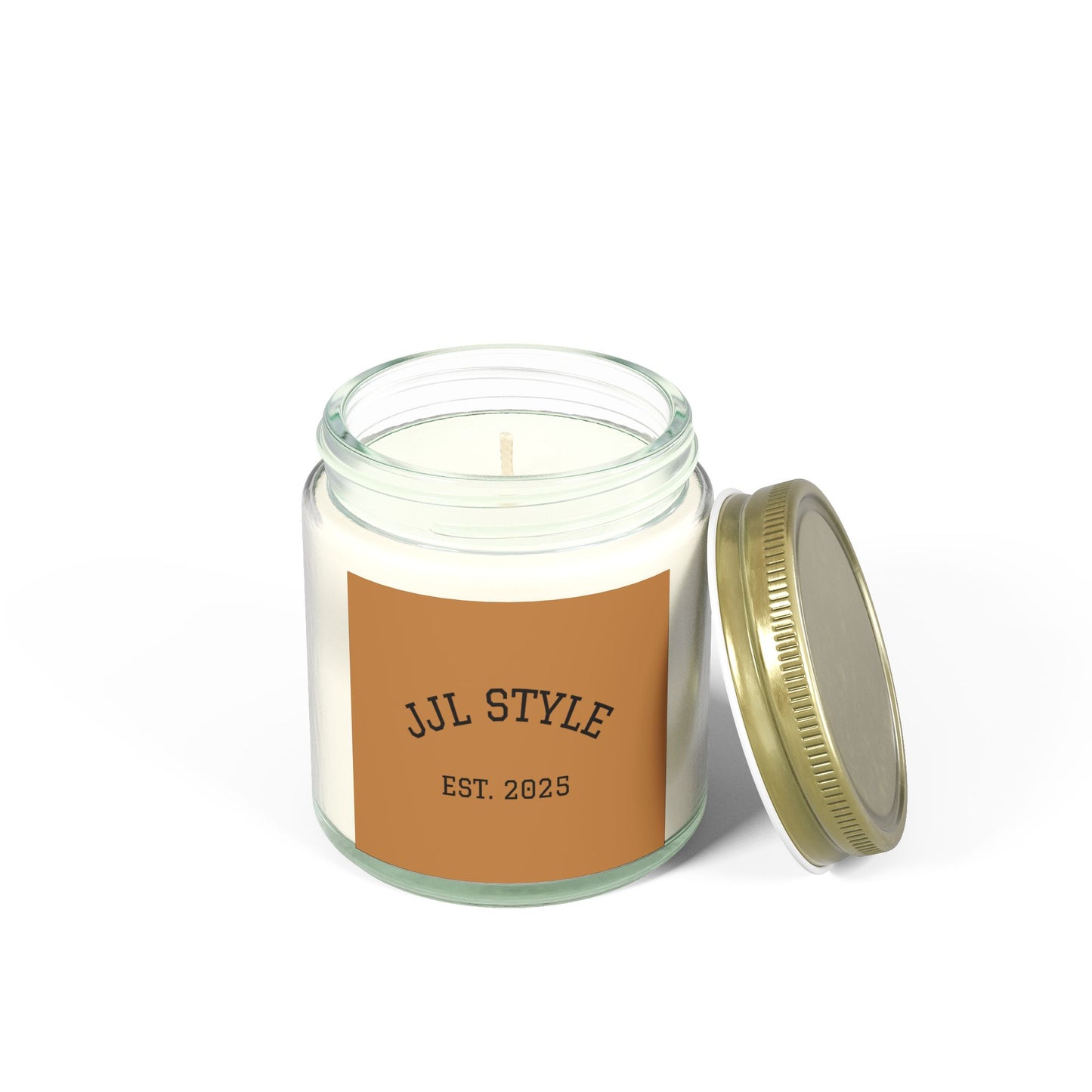 Coconut Apricot Scented Candle – JJL Style, EST. 2025