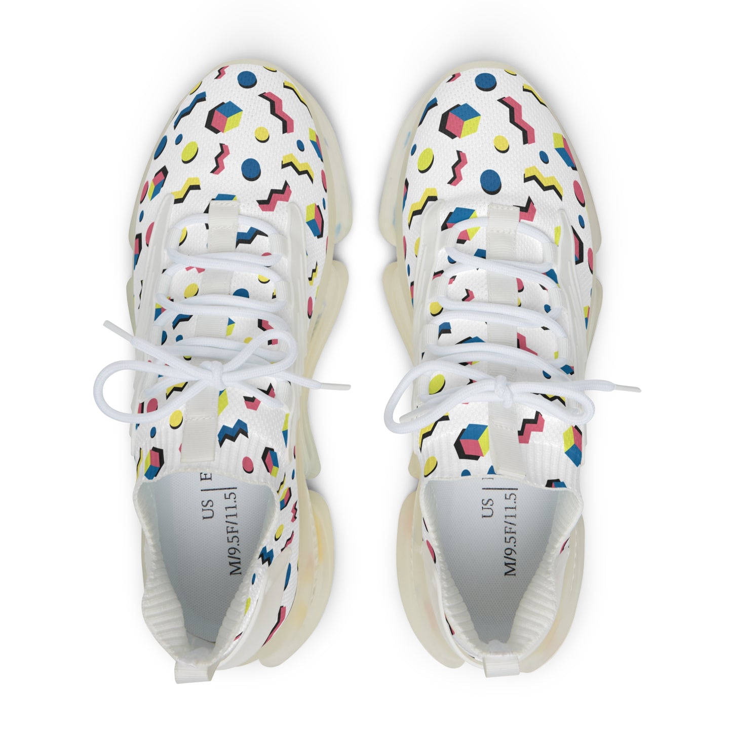 Colorful Patterned Men's Mesh Sneakers | Lightweight and Stylish Athletic Shoes