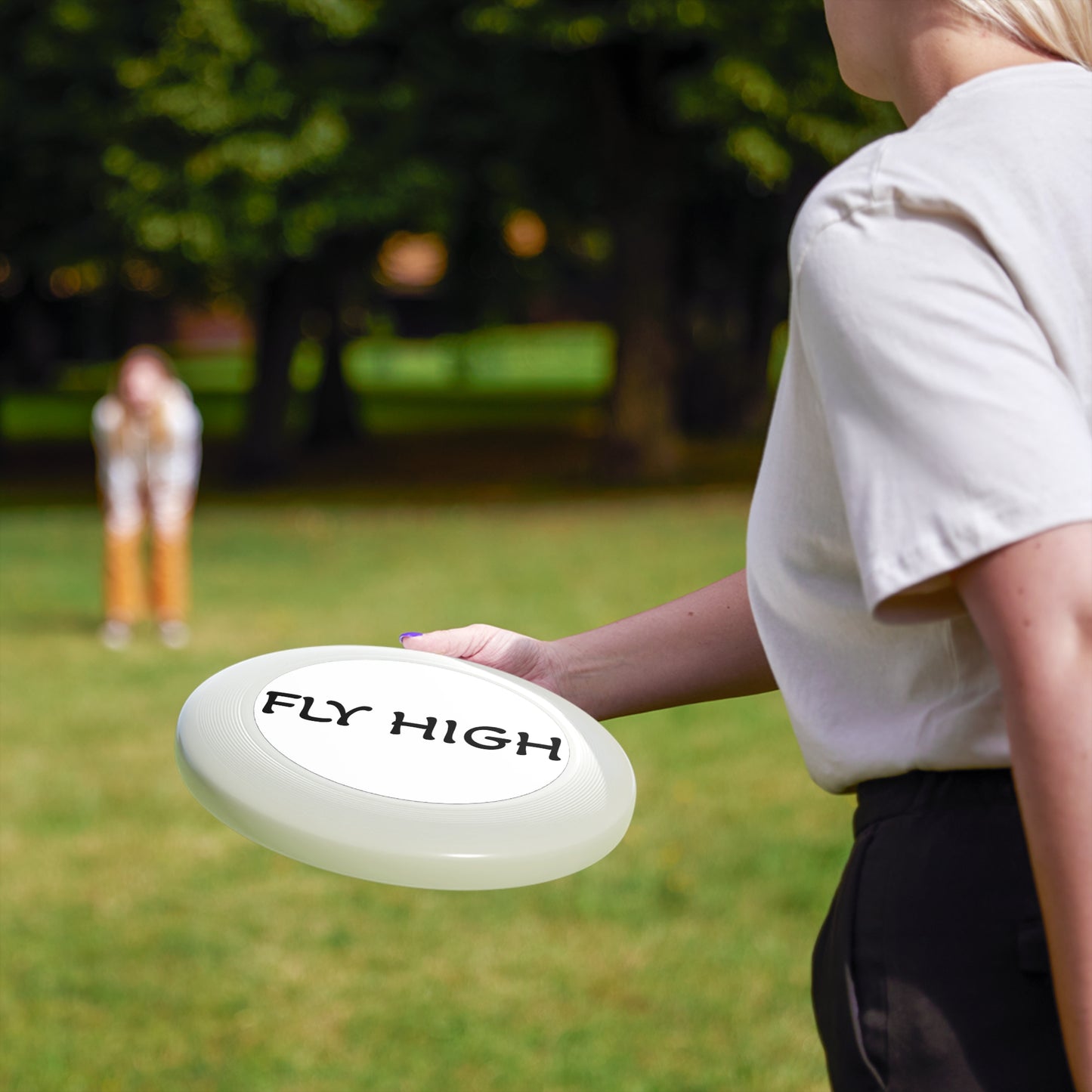 Wham-O Frisbee: 'Fly High' Outdoor Fun Throwing Disc