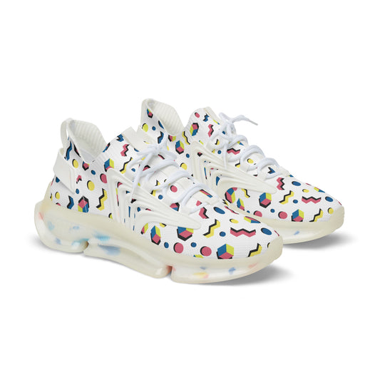 Colorful Patterned Men's Mesh Sneakers | Lightweight and Stylish Athletic Shoes