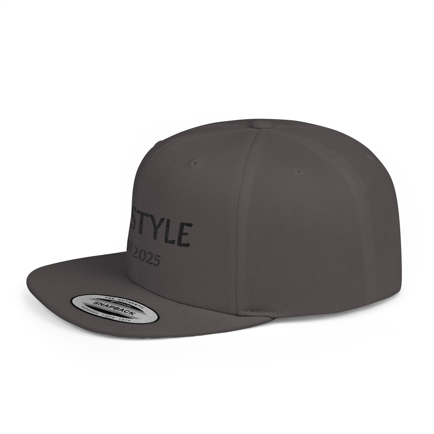 Stylish Flat Bill Snapback Hat, Customizable Cap for Casual Wear, Perfect Gift for Birthdays, Events, & Everyday Use
