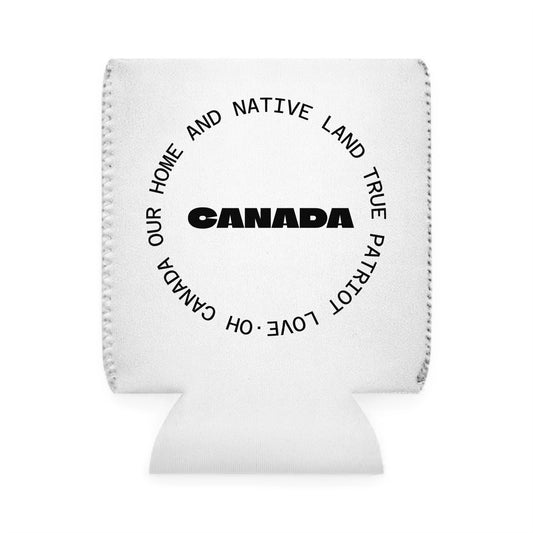 Canada Themed Can Cooler Sleeve – Perfect for BBQs and Celebrations