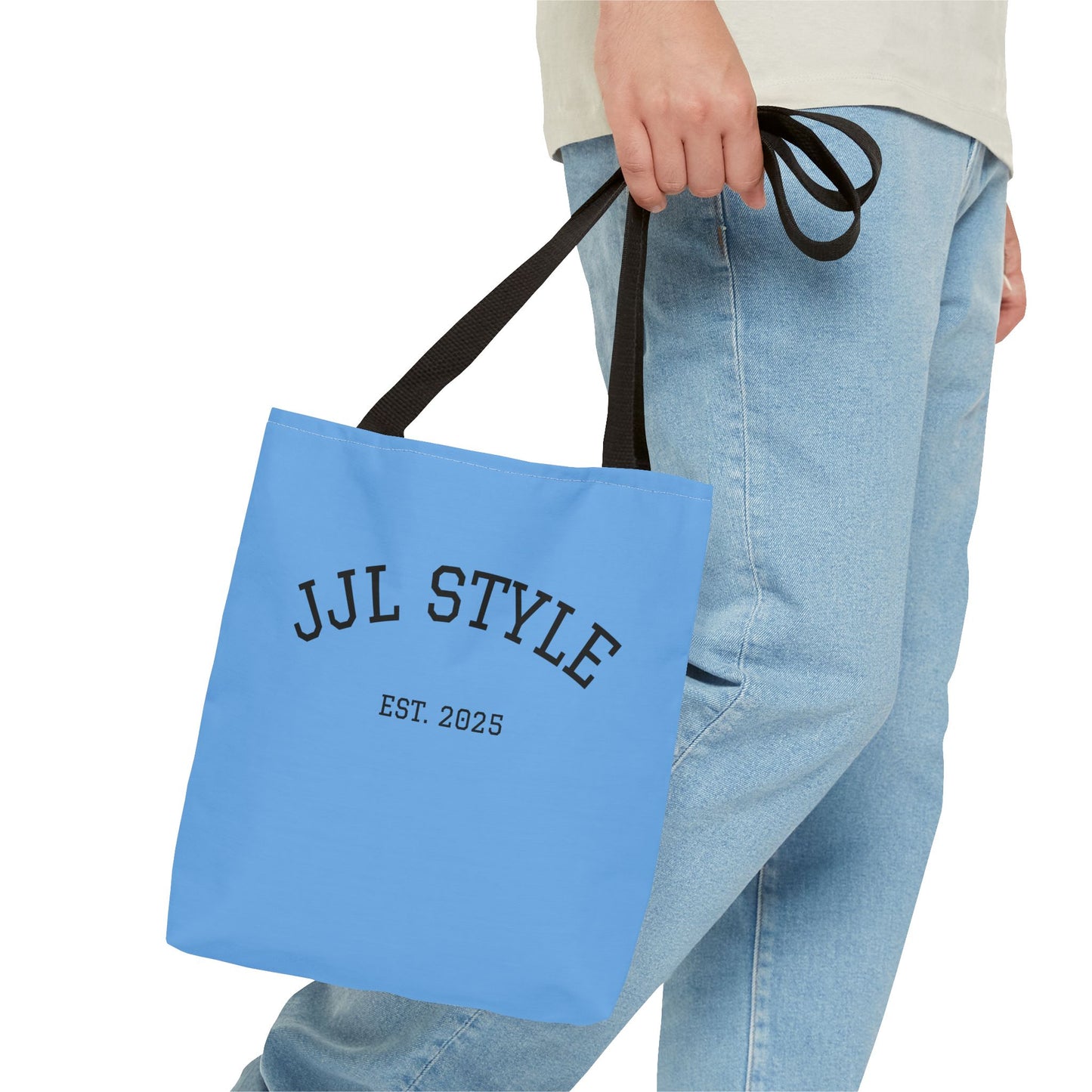 Stylish Blue Tote Bag - JJL Style EST 2025