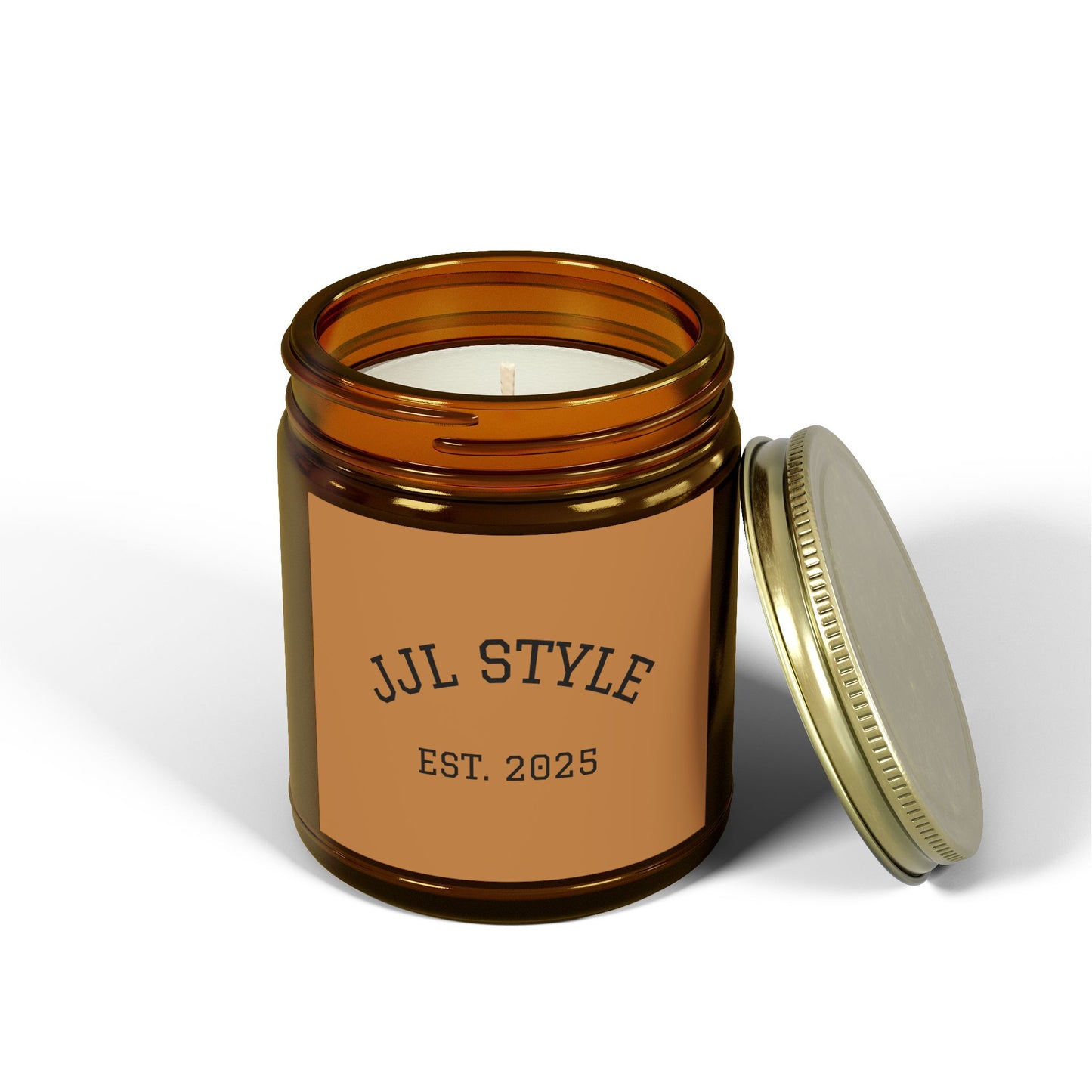 Coconut Apricot Scented Candle – JJL Style, EST. 2025