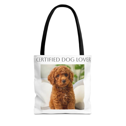 Certified Dog Lover Tote Bag - Perfect for Pet Owners
