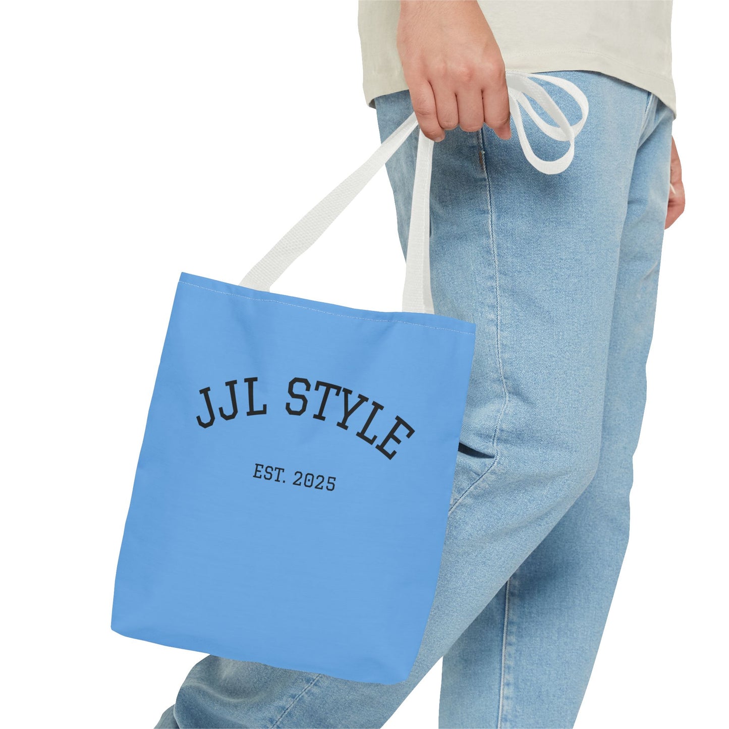 Stylish Blue Tote Bag - JJL Style EST 2025
