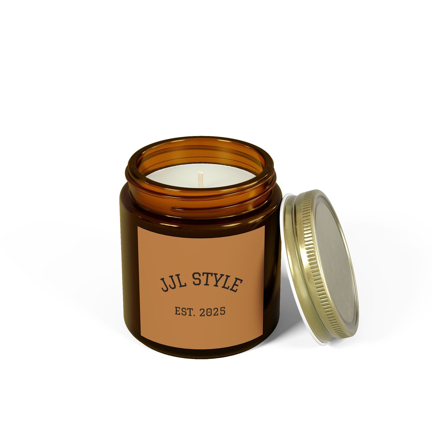 Coconut Apricot Scented Candle – JJL Style, EST. 2025