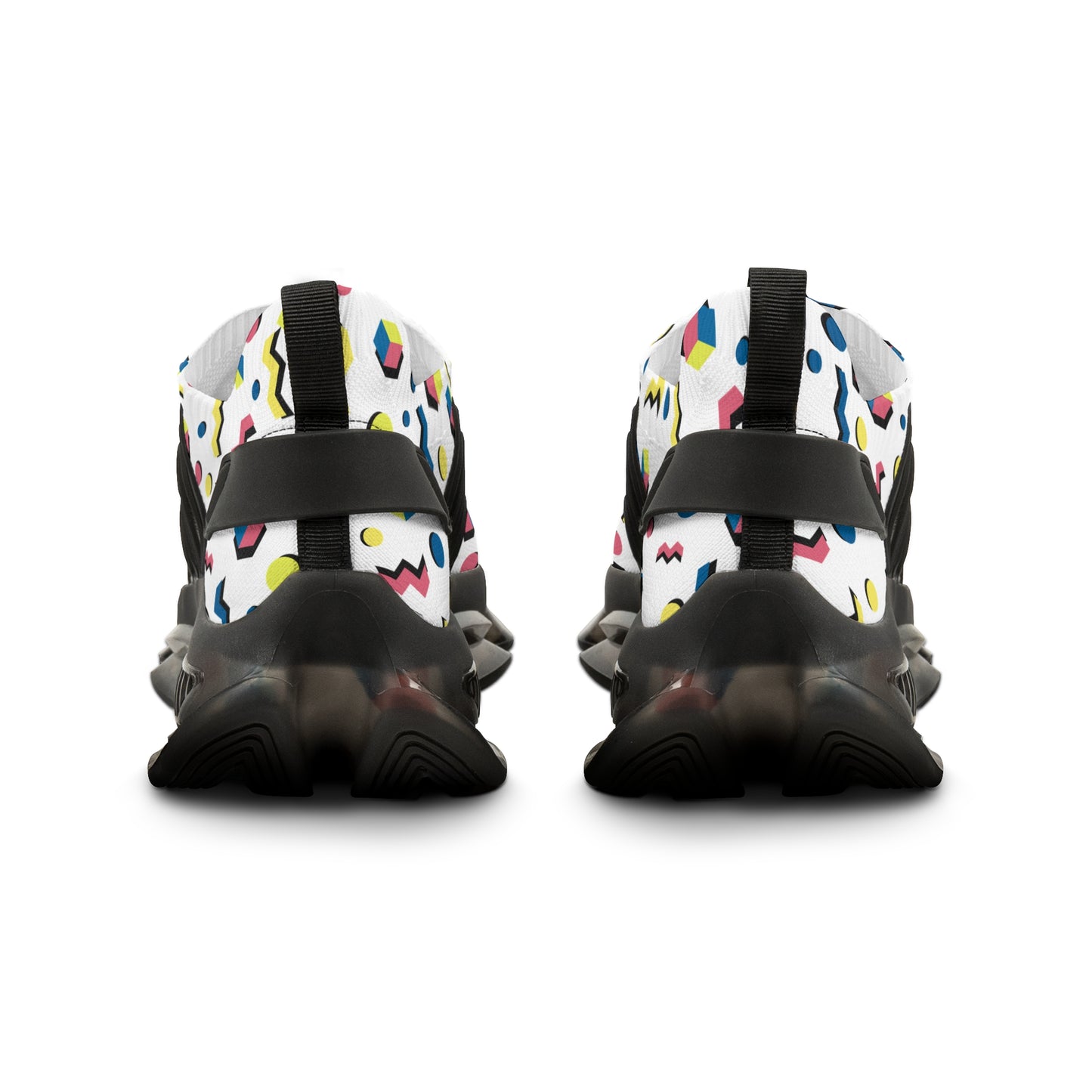 Colorful Patterned Men's Mesh Sneakers | Lightweight and Stylish Athletic Shoes