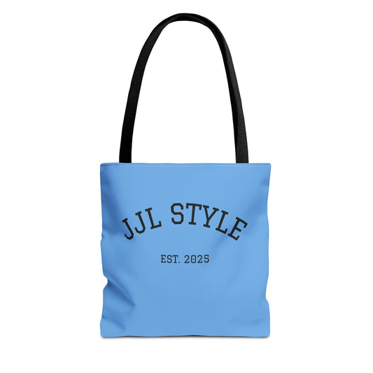 Stylish Blue Tote Bag - JJL Style EST 2025